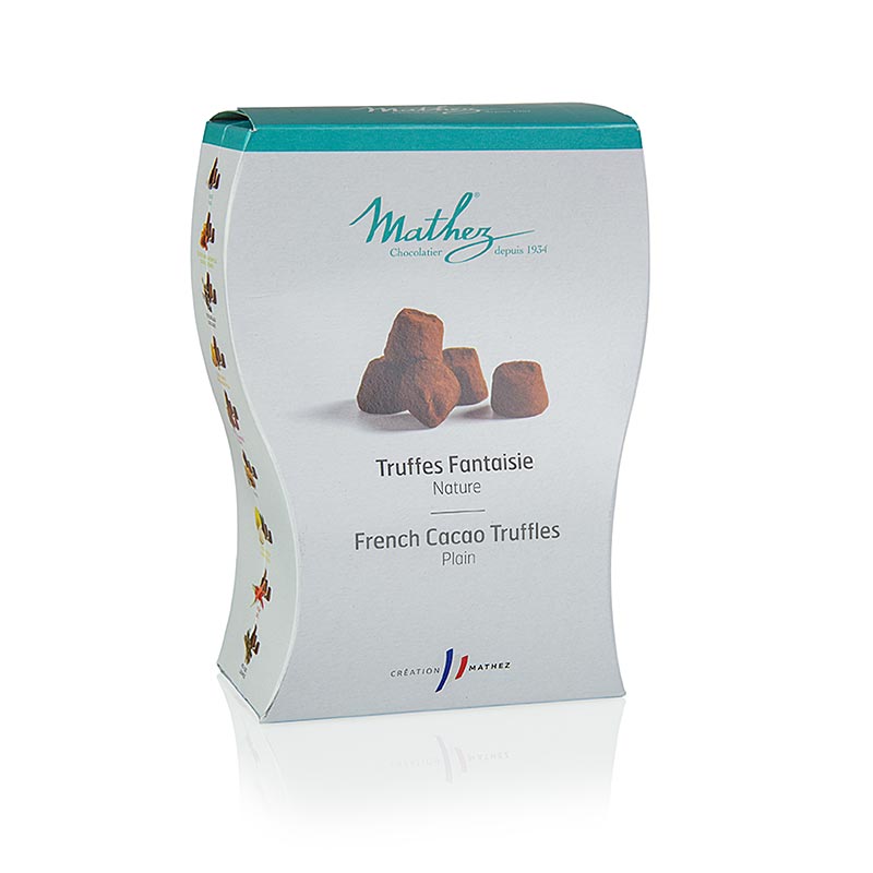 Dulces de trufa - chocolates, Mathez, con cacao - 250 gramos - caja