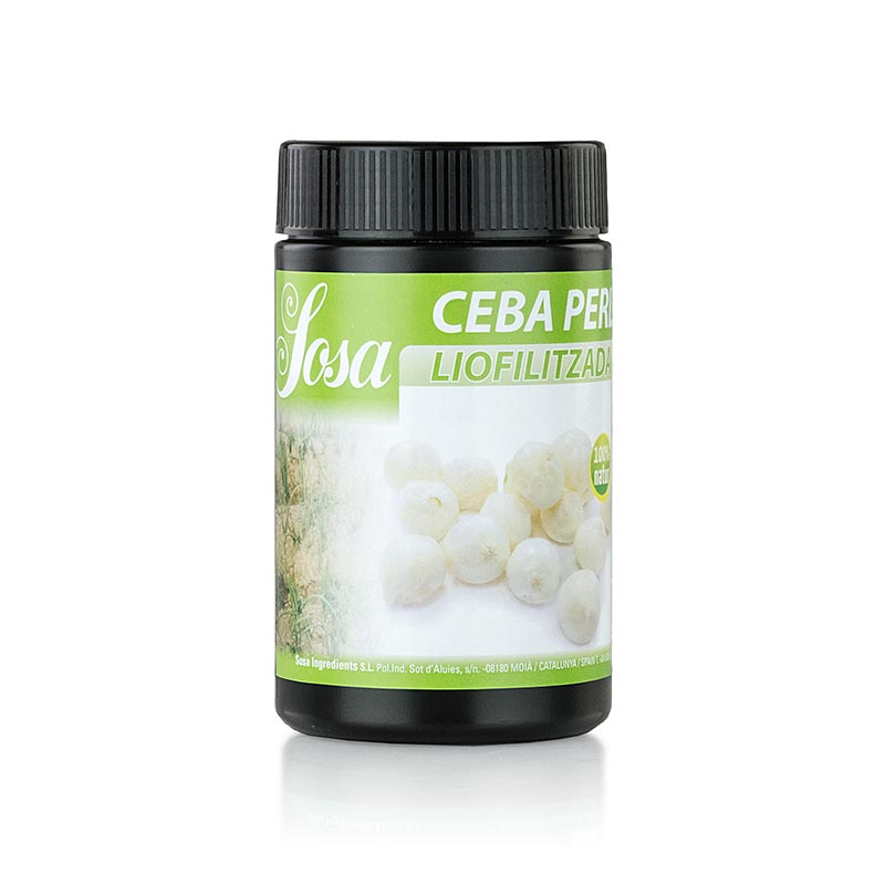 Sosa Gefriergetrockneter Perlzwiebeln, ganz (37991) - 60 g - Pe-dose