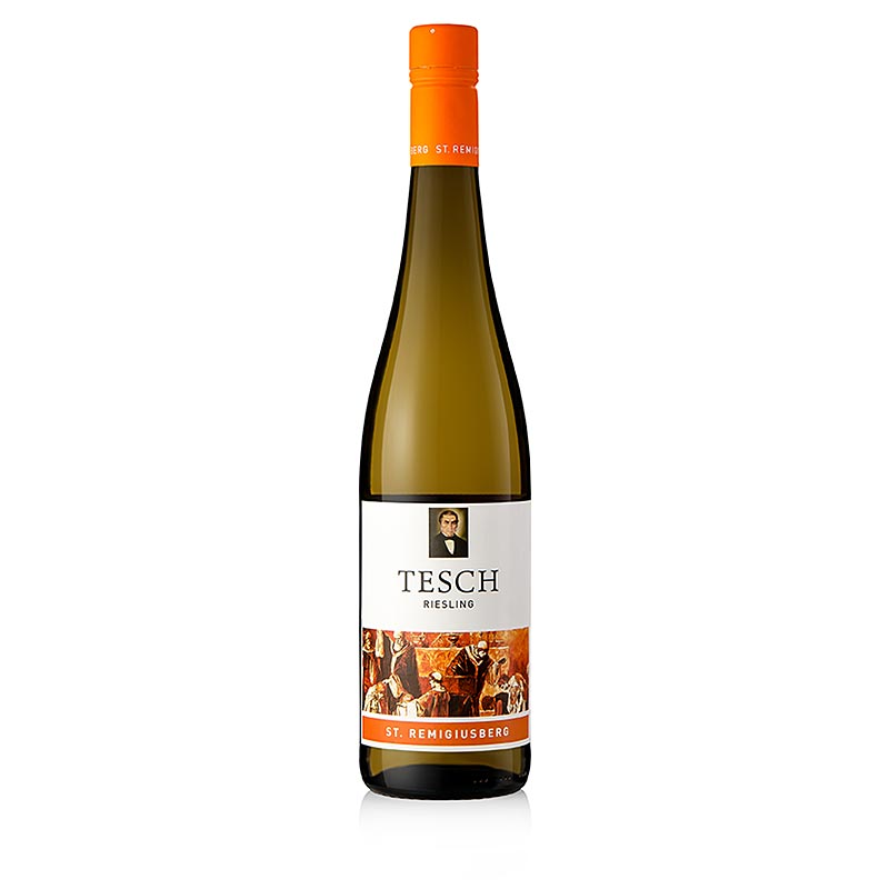 2018 St. Remigiusberg, Riesling, toerr, 12,5% vol., Tesch (oransje kapsel) - 750 ml - Flaske
