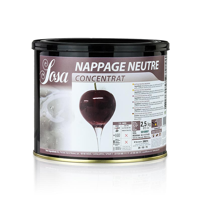 Sosa Nappage neutral, konzentriert - 2,5 kg - Pe-eimer Sosa Nappage neutral, konzentriert - 2,5 kg - Pe-eimer