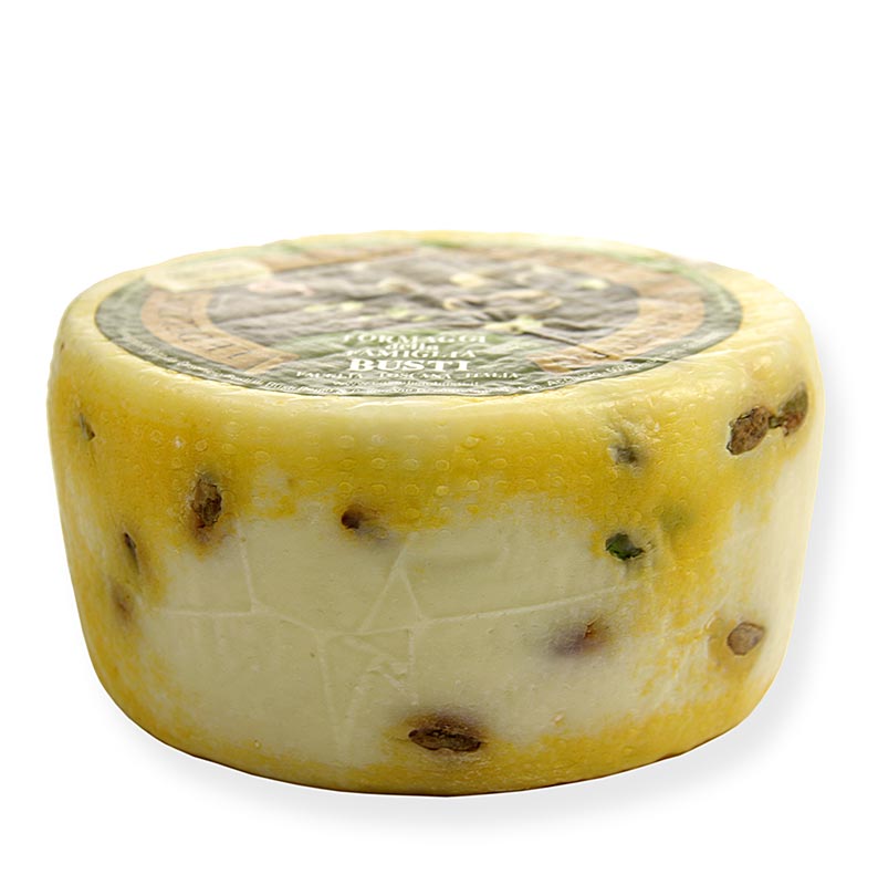 Pecorino Pistazie, Schafskäse, mind. 3 Wochen alt - ca.600 g - lose Pecorino Pistazie, Schafskäse, mind. 3 Wochen alt - ca.600 g - lose