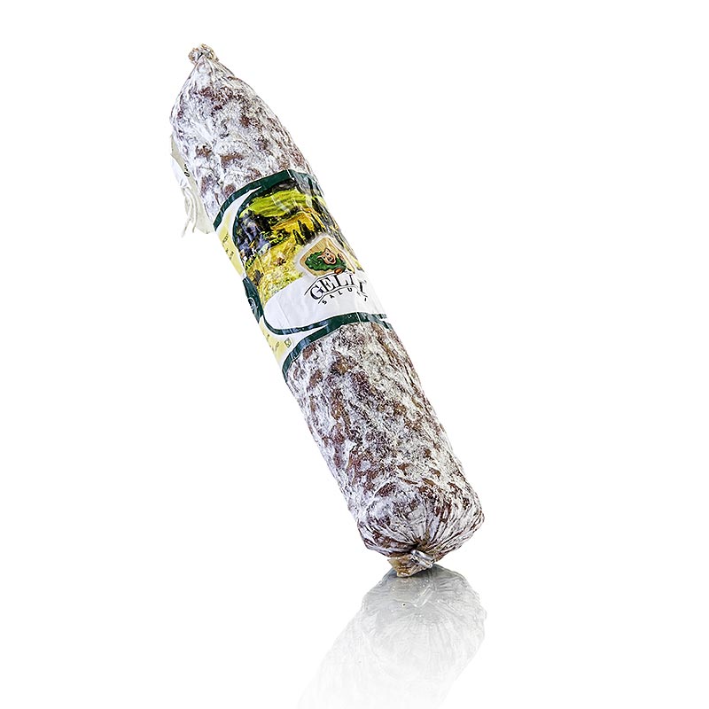 Trüffel-Salami, ca. 23cm, Ø 4cm, mit Sommertrüffel, Gelli Salumi - ca.400 g - Lose Trüffel-Salami, ca. 23cm, Ø 4cm, mit Sommertrüffel, Gelli Salumi - ca.400 g - Lose