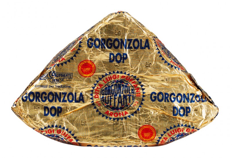 Gorgonzola DOP dolce, formaggio erborinato, dolce, Guffanti - circa 1,5 kg - kg