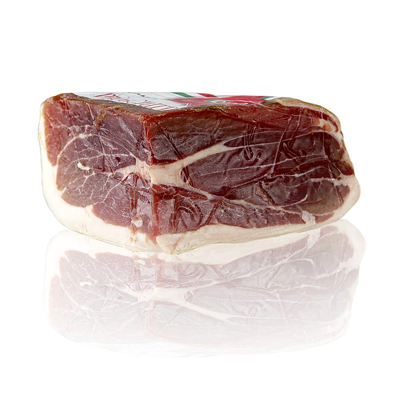 Martelli Parma Schinken Pelatello, 12 Monate, ohne Knochen, Fußstück u. Schwarte - ca.2 kg - Vakuum Martelli Parma Schinken Pelatello, 12 Monate, ohne Knochen, Fußstück u. Schwarte - ca.2 kg - Vakuum