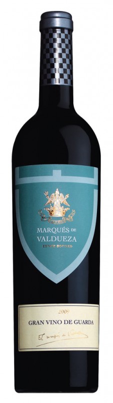 Valdueza Blue Label, vinho tinto, Marques de Valdueza - 0,75 litros - Garrafa