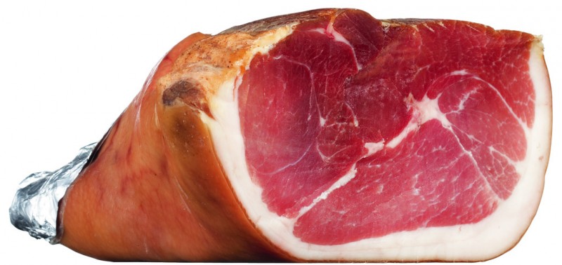 Toskan. Schinken o. Knochen, 12 Mon. gereift, Prosciutto toscano DOP, disossato, Salumificio Viani - ca. 7 kg - Stück Toskan. Schinken o. Knochen, 12 Mon. gereift, Prosciutto toscano DOP, disossato, Salumificio Viani - ca. 7 kg - Stück