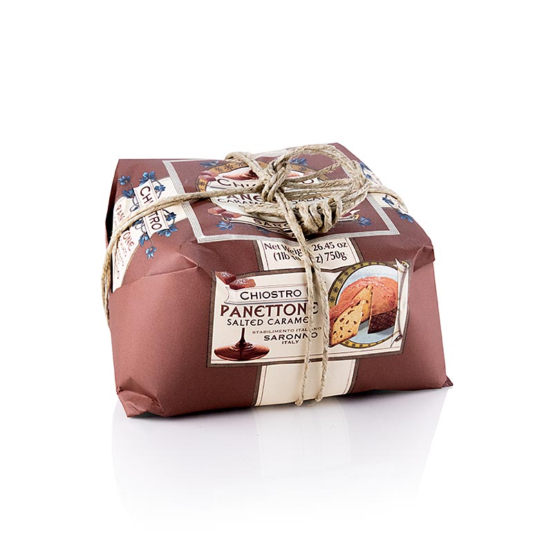 Bolo de Natal panetone caramelo salgado, lazzaroni - 750g - Papel