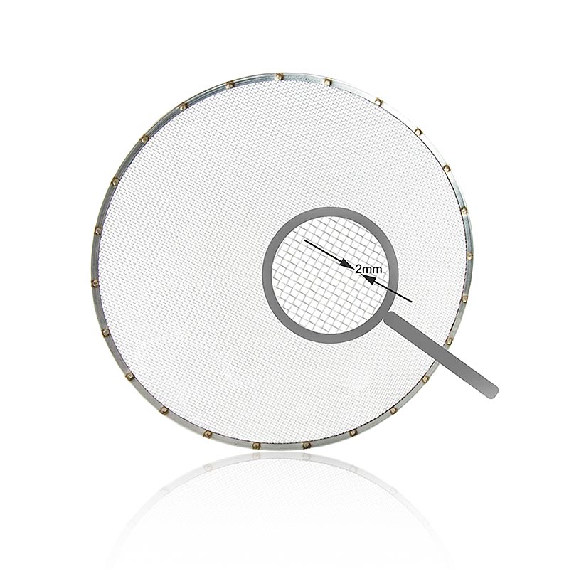 Skipta sigti fyrir sigti, Ø 36cm, 2mm moskvabreidd - 1 stykki - Laust Skipta sigti fyrir sigti, Ø 36cm, 2mm moskvabreidd - 1 stykki - Laust