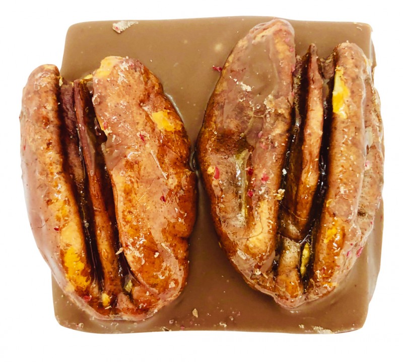 Caramel au beurre sale con noix de pecan, caramello al burro salato con noci pecan, Dolfin - 200 g - pacchetto