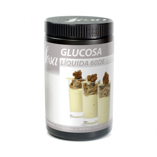 Jarabe de glucosa Sosa 60D, liquido (37309) - 1,5 kilos - botella de PE