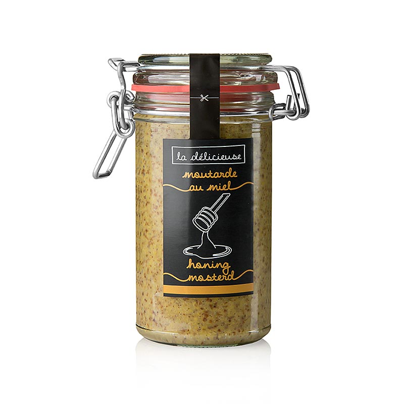 La Delicieuse - mustard dengan madu - 250ml - Kaca