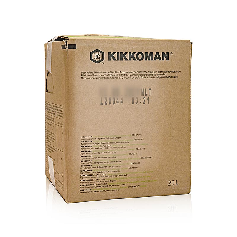 Sojasas - Tamari, Kikkoman, glutenfri, Japan - 20 liter - Pe-canist.