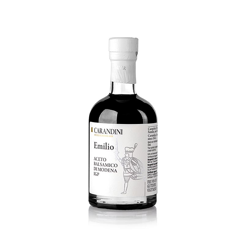 Aceto Balsamico di Modena PGI, Emilio Riserva Speciale Silver, 2 J, Carandini - 250 ml - Pjese