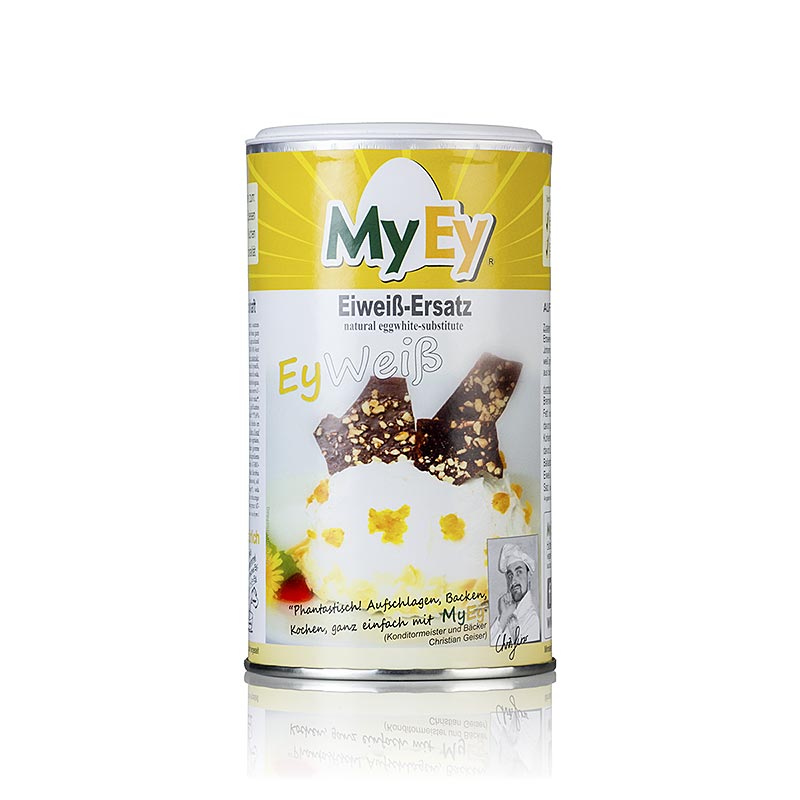 MyEy - EyWEISS, Hühnereiweiss-Ersatz, Eifrei, vegan - 200 g - Packung