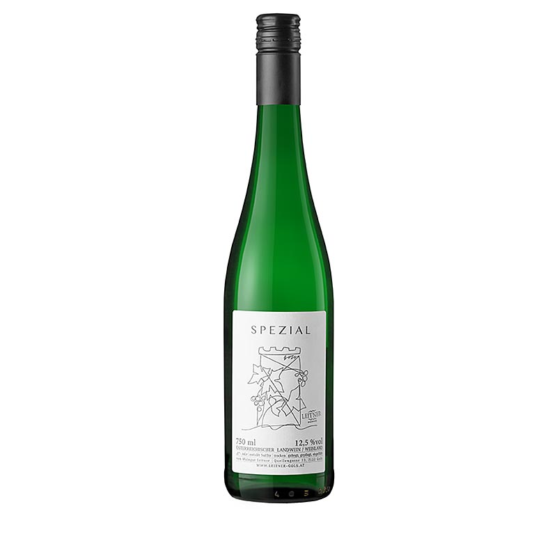 2018 spesialcuvee, toerr, 12,5% vol., Leitner - 750 ml - Flaske 2018 spesialcuvee, toerr, 12,5% vol., Leitner - 750 ml - Flaske