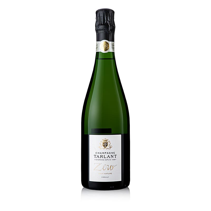 Champagne Tarlant Zero, Brut Nature, 12 % tilavuus. - 750 ml - Pullo