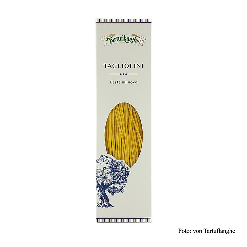 Tagliolini de pasta con huevo, 1 mm, tartuflanghe - 250 gramos - Cartulina