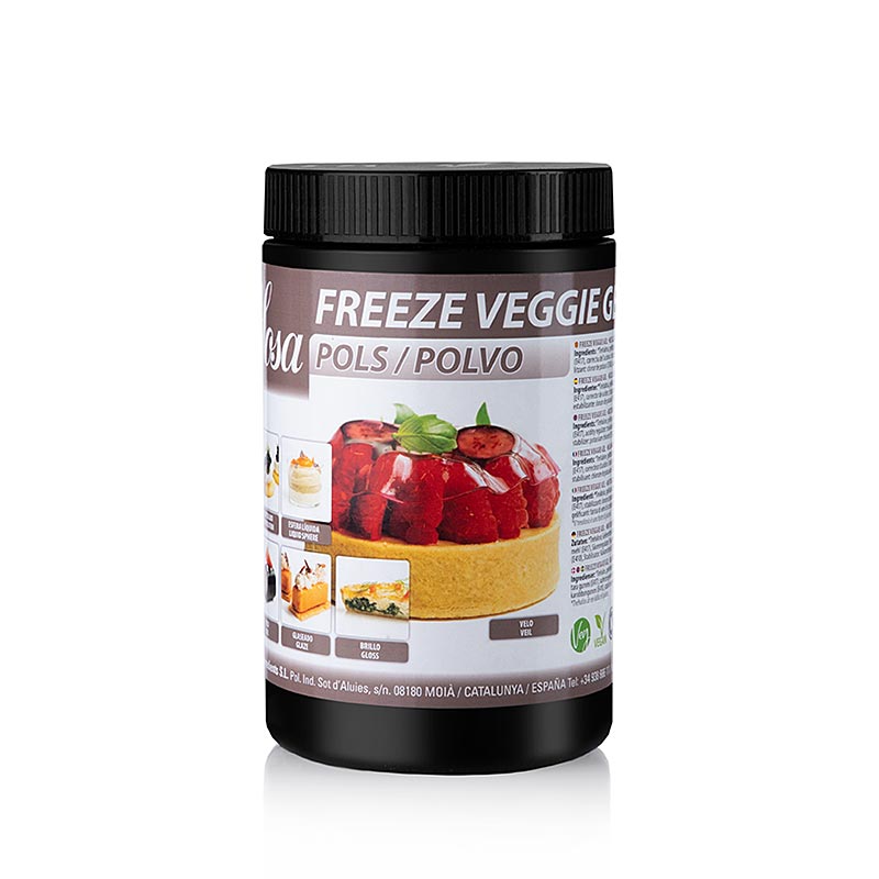 Freeze Veggi-Gel, gelatina transparente e a prova de gelo, Sosa - 500g - Pe pode