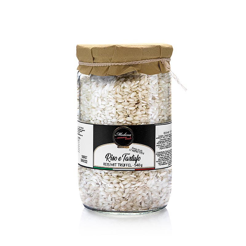 Nasi dengan truffle (campuran risotto), Modena Amore Mio - 540 gram - Kaca