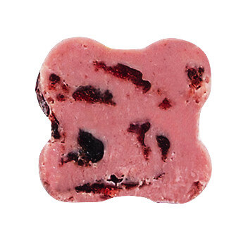 Tartufi dolci mirtilli e cioccolato rosa, sfusi, truffle coklat merah muda dengan cranberry, longgar, Viani - 1.000 gram - kg