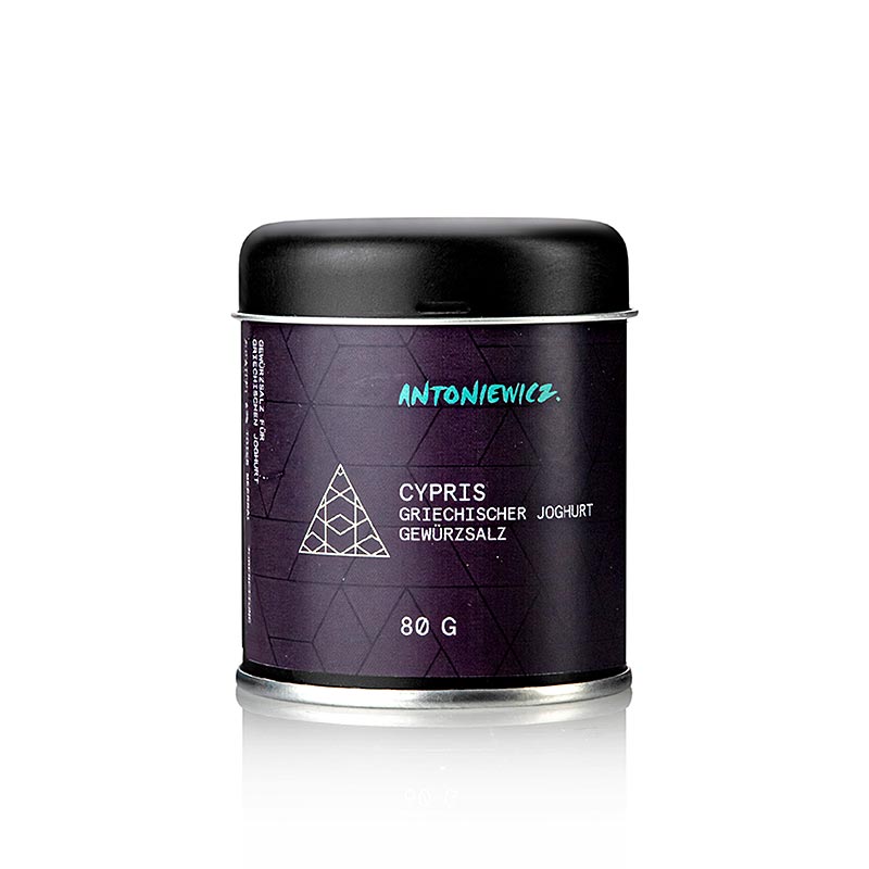 Antoniewicz - Cypris, sal d`especies iogurt grec - 80 g - llauna