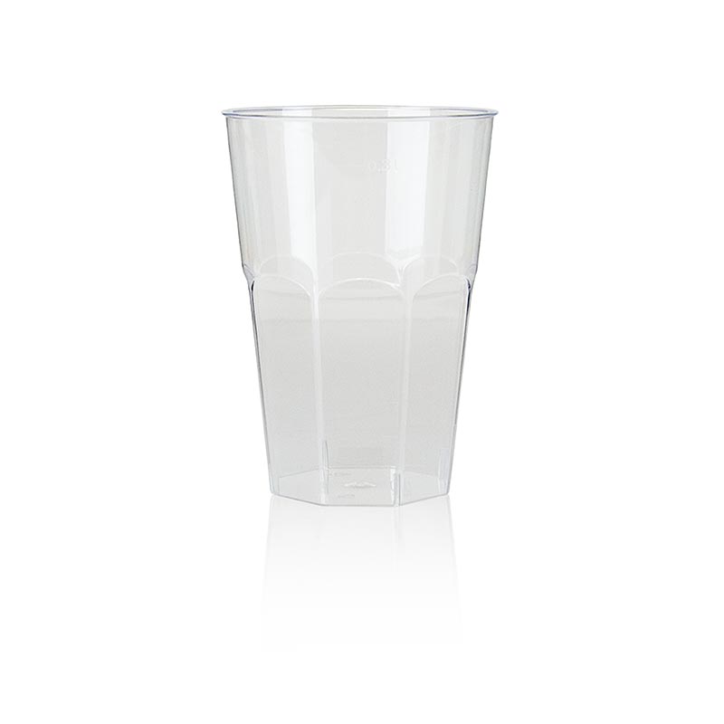 Vasos desechables Latte Macchiato / Caipi desechables, 300 ml - 30 piezas - frustrar