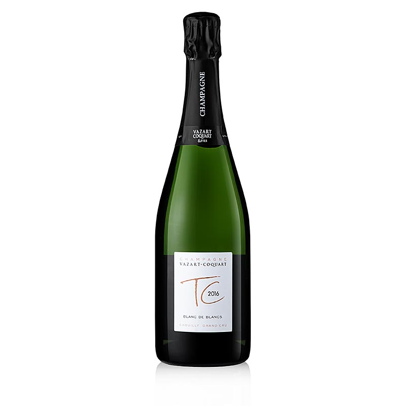 Champanhe Vazart Coquart TC 2016er Blanc de Blanc Grand Cru extra brut, 12% vol - 750ml - Garrafa