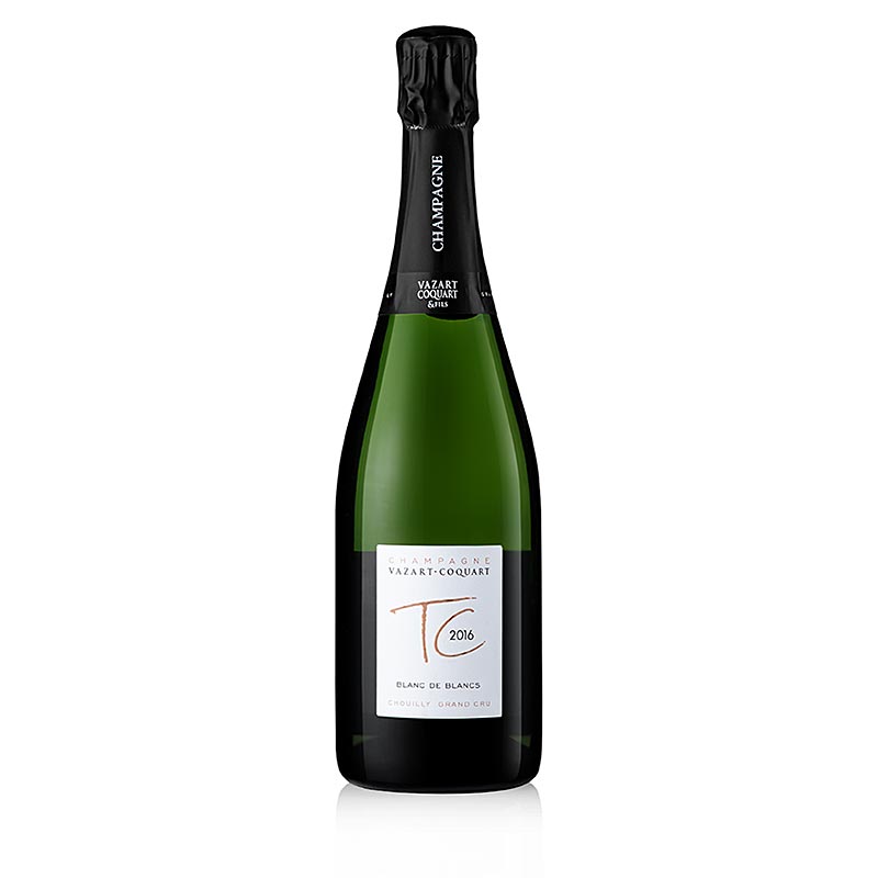 Champagne Vazart Coquart TC 2016 Blanc de Blanc Grand Cru extra brut, 12% vol - 750 ml - Flaske