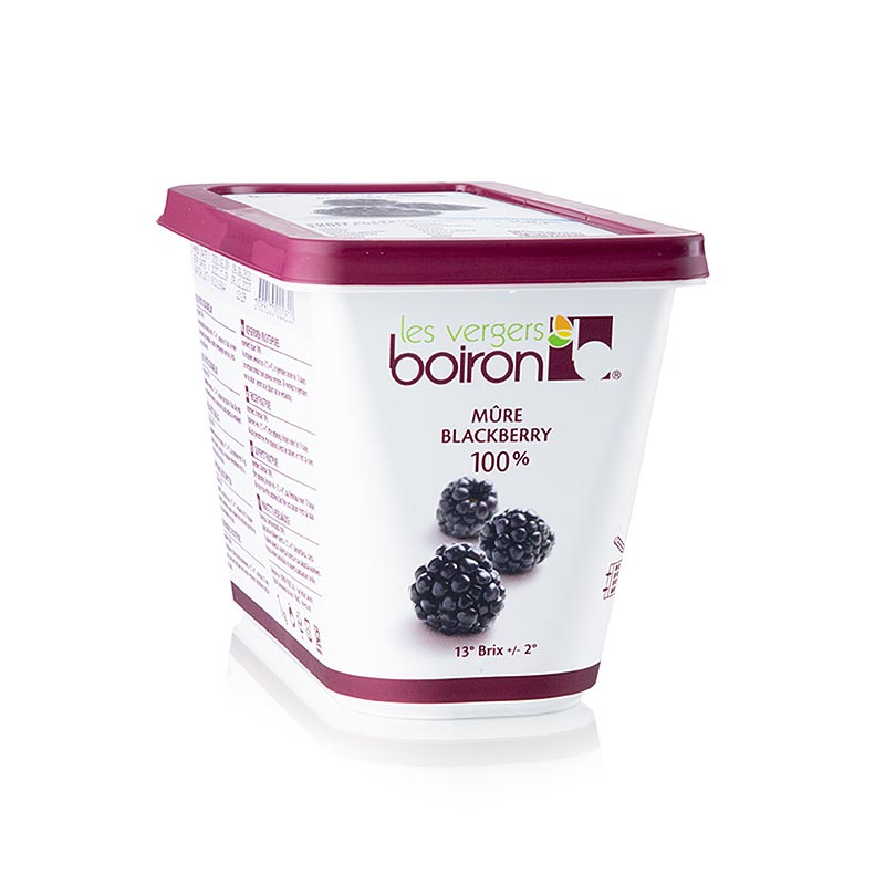 Haluskan blackberry Boiron, tanpa pemanis - 1kg - cangkang PE