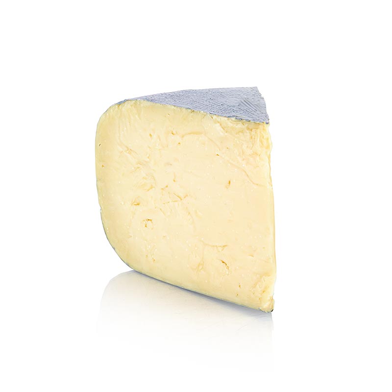 Black Gaiss, queso elaborado con leche de cabra, anejado durante 8 meses, tarta de queso - aproximadamente 450 gramos - vacio