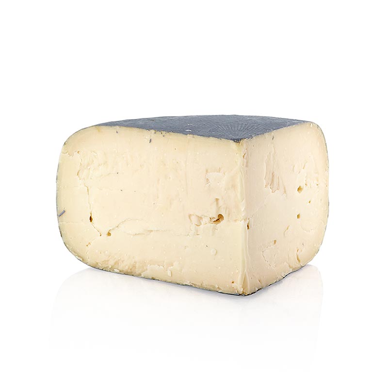 Black Gaiss, queso elaborado con leche de cabra, anejado durante 8 meses, tarta de queso - aproximadamente 1.000 gramos - vacio