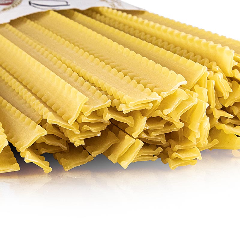 Granoro Dedicato - Mafaldine, tagliatella / giarrettiera a nastro ondulato (10mm), N.5 - 500 g - borsa Granoro Dedicato - Mafaldine, tagliatella / giarrettiera a nastro ondulato (10mm), N.5 - 500 g - borsa