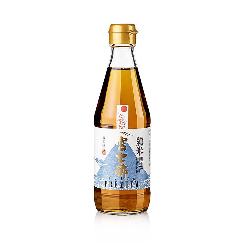 Fuji Su Premium - Vinagre de vino de arroz, Iio Jozo - 360ml - Botella