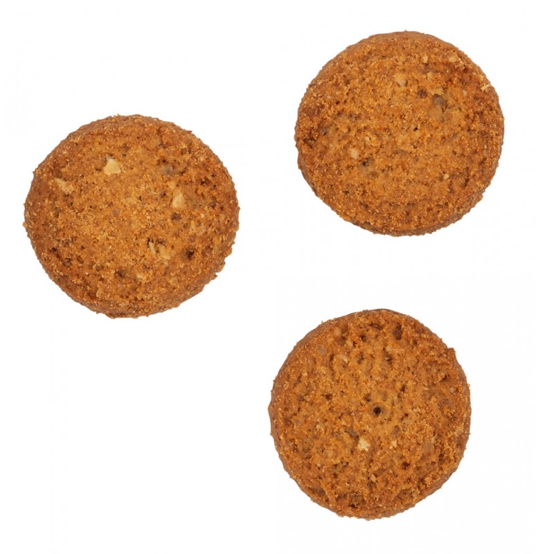 Frolla n. 5 cereali e miele millefiori, biscoitos amanteigados com cereais e mel, Pintaudi - 160g - pacote