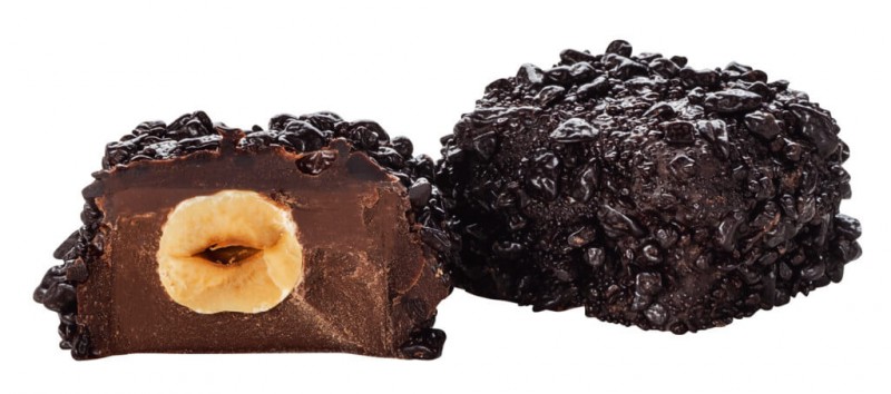 Cubotto Chocoviar Gianduja, praline de chocolate amargo com recheio de creme de gianduia, Venchi - 1.000g - kg Cubotto Chocoviar Gianduja, praline de chocolate amargo com recheio de creme de gianduia, Venchi - 1.000g - kg