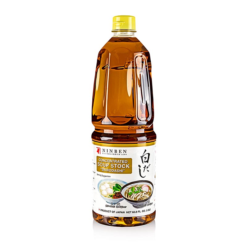 Shirodashi Gold, condimento liquido con algas - 1.8L - Botella