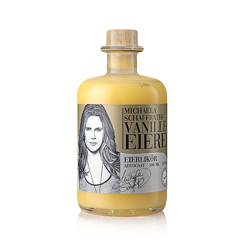 Michaela Schaffraths Vanille-Eierei - ponche de vainilla, 20% vol. - 500ml - Botella