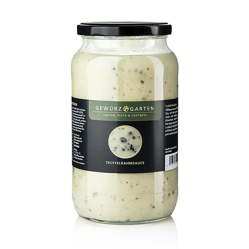 Salsa alla crema di tartufo del giardino delle spezie - 900 ml - Bicchiere