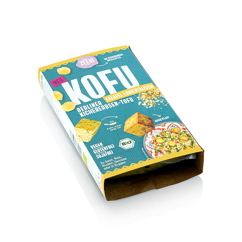 Zeevi KOFU falafel, tofu de garbanzos, organico - 200 gramos - vacio