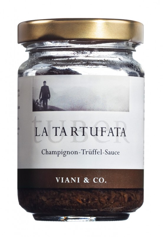 La Tartufata, mushroom and truffle sauce, 120 g, Glass
