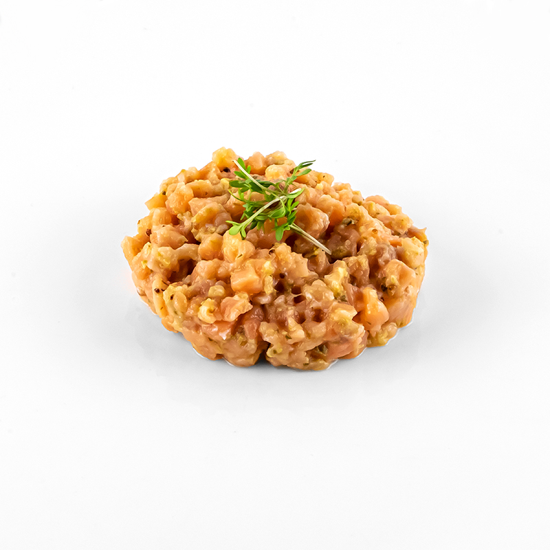 Tartare di salmone, foodVAC - 100 grammi - vuoto