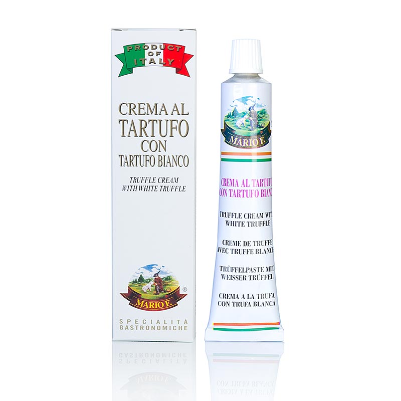 Truffle puree, with white truffle, with anchovies - 40g - tube