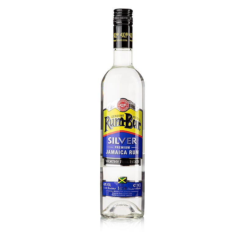 Worthy Park Rum Bar Silfur, 40% vol., Jamaika - 700ml - Flaska