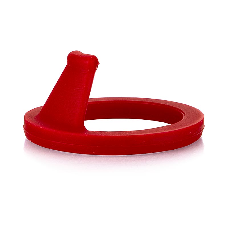 Espuma - cope litari koke e kuqe me fole, Ø4.5x2cm, per te gjitha sperkates Isi mbrapa OG - 5 cope - cante