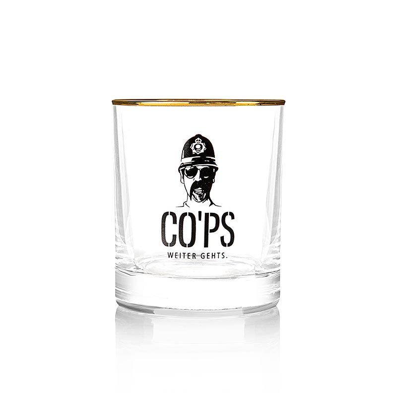 Cops tumlare med guldkant, 25cl - 1 del - Bit Cops tumlare med guldkant, 25cl - 1 del - Bit