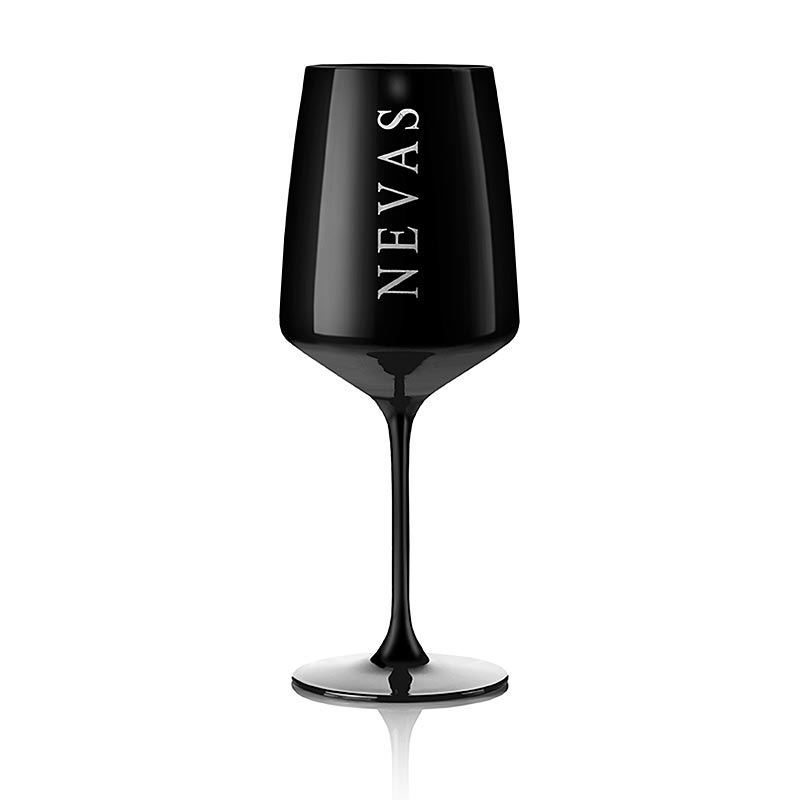 Nevas Water - vannglass svart - 6 stk - Kartong