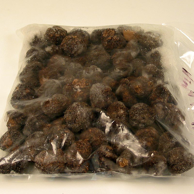 précieuses truffes dhiver - tuber melanosporum, flash-congelés, surgelés - par gramme - Vide
