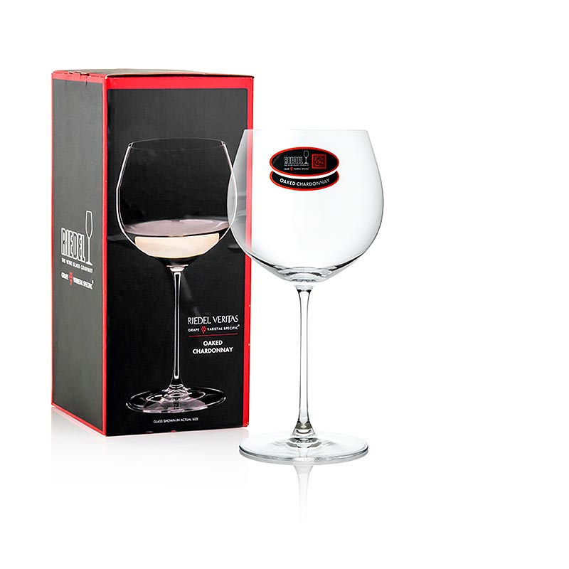 Riedel Veritas Glass - Oaked Chardonnay (1449 / 97), i presentforpackning - 1 del - Kartong