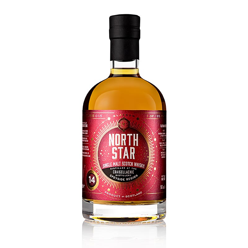Craigellachie North Star Single Malt -viski 2006-2021 Oloroso Finish, 58 tilavuusprosenttia. - 700 ml - Pullo