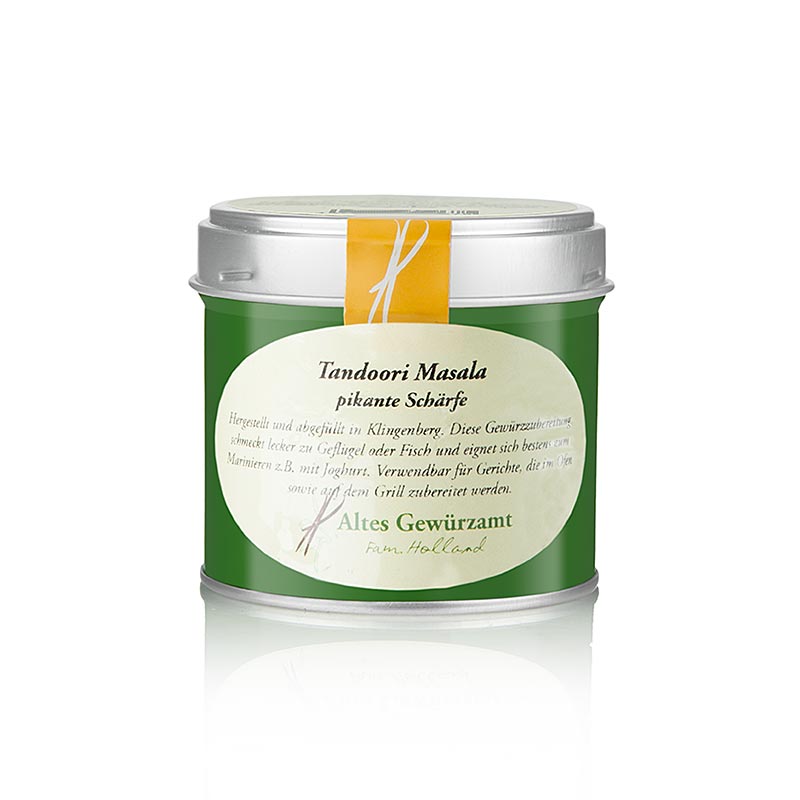 Tandoori Masala (picant picant), Altes Gewurzamt, Ingo Holland - 75 g - llauna Tandoori Masala (picant picant), Altes Gewurzamt, Ingo Holland - 75 g - llauna